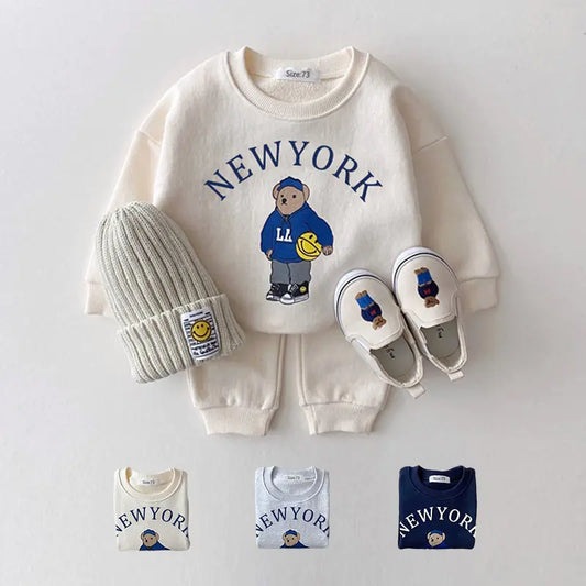 Baby Casual NY Sweatshirt & Pants Set